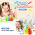 64PCS Stack Attack Game - Tetra Board Tower Games for Adults & Kids, 2 Players Balance Stacking Toy