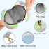 Dots Pattern Round Pacifier Storage Case with Zipper, Portable Pacifier Case for Travel, Diaper Bag & Purse, Pacifier