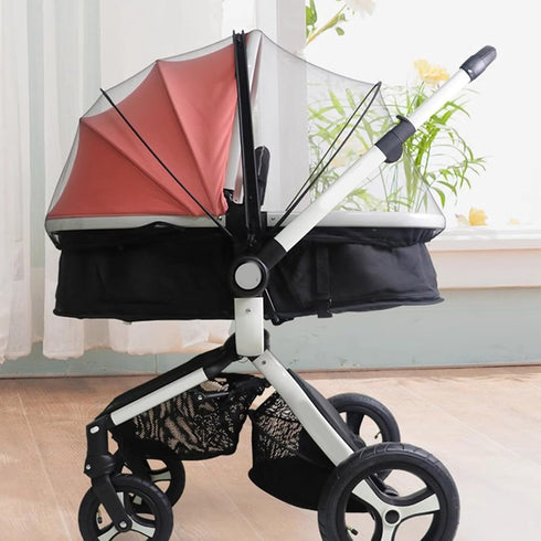 WEISUYUUS Strollers Net Breathable Full Coverage Baby Net for Baby Carriers Pushchair Pram Pushchair Canopy
