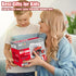 LUDILO 4PCS Fire Truck Toys for 3-5 Year Old Boys, DIY Assembly Take Apart Firetruck with Electric Drill, STEM Building