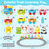 1-3, Counting, 6 12-18M Learning Toy for Toddlers Electric Toys Trains with Lights, Music & Steam, Matching & Sorting