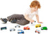 Melissa & Doug Town Vehicles Set in Wooden Tray - 9 Pcs