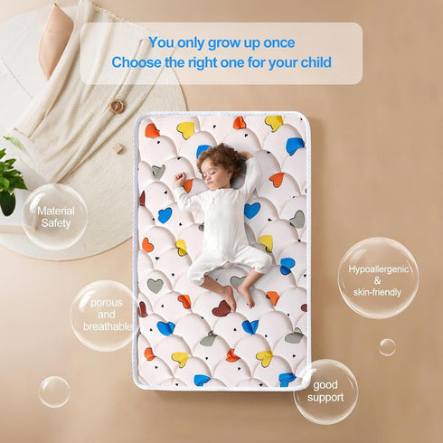 Feisaibaoly Pack (38 "x26 "x1.5"),Skin Development,Pack and Play Mattress Friendly Fabric, Soft, Breathable and Quiet