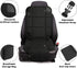 Seat,600D 2 VLM Car Seat Protector for Child Baby Car Waterproof Car Seat Cover with Thick Padding, Non-Slip Backing