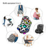 Schgap Colorful Leopard Car Seat Covers Canopy for Baby, Nursing Cover Breastfeeding Baby Carrier Cover Stroller Cover