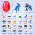 24 Pack OCHIDO Prefilled Easter Egg With Animal Dinosaur Toy, Easter Basket Essentials Easter Basket Stuffers for Kids