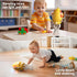 Rod,Tummy 3 4 5 6 Interactive Dancing Octopus Toy,LED Light-Up Music Crawling Squid with Smart Obstacle Avoidance