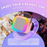 CscyyAmz 3 4 5 6 7 8 9 10 11+ Upgraded Mini Karaoke Machine with Wireless Microphones for Kids Girls Boys - Karaoke