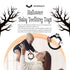 Halloween Baby Toy | Gothic Baby Teether Ring | Baby Stuff Teething Toy (Bat)