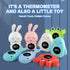 HEVOY Baby Bath Thermometer, Digital Tube Floating Thermometer, Temp Warning Water Temperature Thermometer, Cute