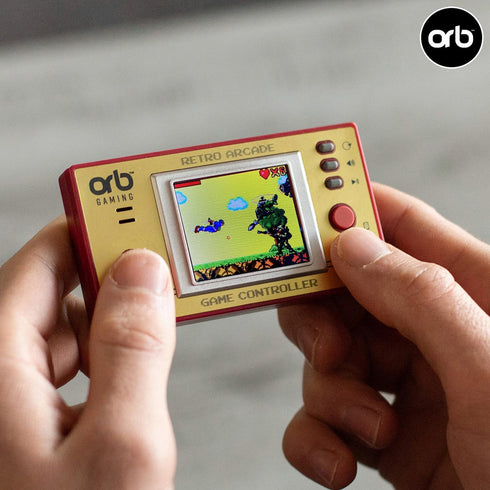 Mini Retro Handheld Games Console - 150 in-Built 8-Bit Retro Arcade Games - 1.8” Full Colour LCD Screen