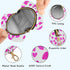 Heart Round Pacifier Storage Case with Zipper, Portable Pacifier Case for Travel, Diaper Bag & Purse, Pacifier