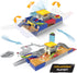 Driven by Battat Auto Shop & Race Track Playset - 80-Piece Collapsible Set with Tracks and Toy Cars