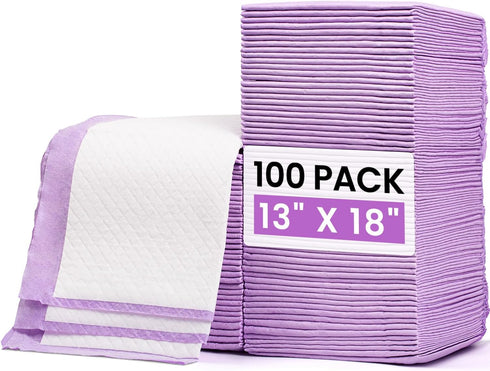 Buyockss Baby Disposable Changing Pads 100 Pack Disposable Baby Underpads Ultra Soft Waterproof