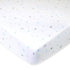 American Baby Company 2 Pack Fitted Crib Sheets, Soft Breathable 100% Cotton Jersey, Blue Star/Blue Zigzag