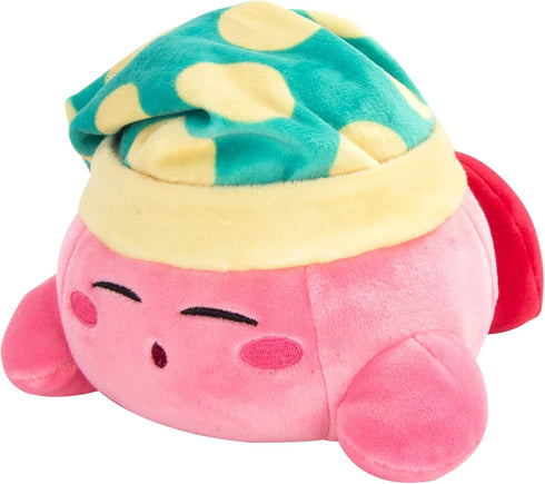 Club Mocchi Mocchi Kirby Plush - Sleeping Kirby Plushie - Squishy Plush - Easter Basket Stuffers - 6 Inch