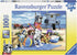 Ravensburger No Dogs on The Beach Jigsaw Puzzle | 100 Unique Pieces | Fun Family Activity for Kids
