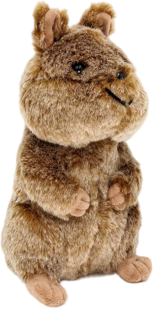 Kawaii Quokka Kangaroo Plush Stuffed Animal Lifelike Short Tail Kangaroo Plushie Pillow Plush Toy Soft Stuffed Squirrel Pillows for Kids Gifts Home Decor 8.5'' (Quokka)