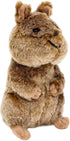 Kawaii Quokka Kangaroo Plush Stuffed Animal Lifelike Short Tail Kangaroo Plushie Pillow Plush Toy Soft Stuffed Squirrel Pillows for Kids Gifts Home Decor 8.5'' (Quokka)