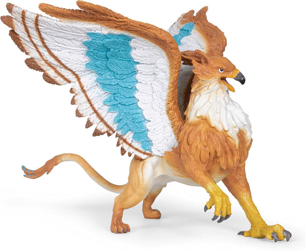 Griffin Hieracosphinx Figurine Collectible Action Figure, 7 Inches Long Statue for Office Table Decorations