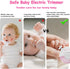 Trimmer Set 6 Electric Baby Nail File Kit, Newborn to Adult Nail Grinder with Grinding Heads, Safe & Quiet Baby