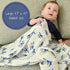 3 Pack 100% 47 47 Inches Cozy LollyBanks Muslin Swaddle Blanket, Muslin Cotton Soft Swaddle Blankets for Baby Boys, X