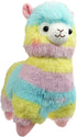 Cuddly Llama Rainbow Alpaca Doll - 7" Soft Baby Stuffed Animal Toy for Valentine's Day, Birthday, Xmas Gifts