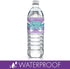 Mermaid Birthday Water Bottle Labels - 24 Stickers for Under The Sea Party Decorations, Mermaid Supplies