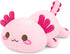 Onsoyours Original Axolotl Plush Cute 13 inch Stuffed Animal Soft Pillow Pink