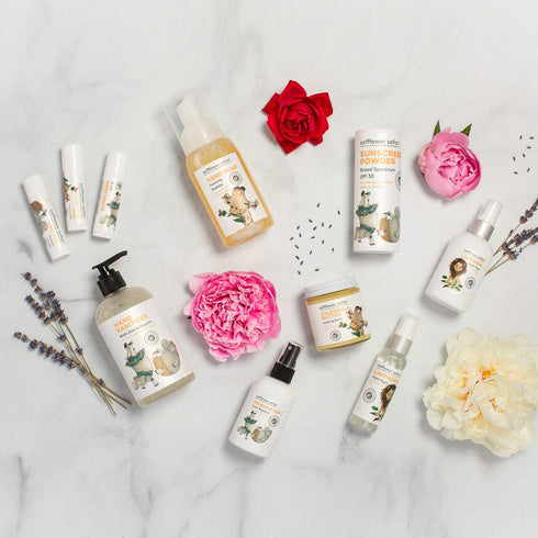 Safflower Safari Baby Zinc Balm Stick - All Natural Butt Cream, Mess Free Diaper Rash Cream, Treat & Prevent Diaper