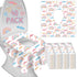 DEEKI Disposable Toilet Seat Covers for Kids & Adults,Protect from Public Toilets While