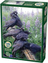 Cobble Hill 1000 Piece Puzzle - Raven Rendezvous with Sample Poster Included