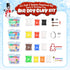 Christmas Stocking Stuffers for Kids - Christmas Crafts - Build a Snowman, Gingerbread Man, Santa & Christmas Tree - 4 Piece DIY Air Dry Clay Kit - Xmas Gifts for Girls Boys Ages 3-5 4-8 8-12 by ORIENTAL CHERRY
