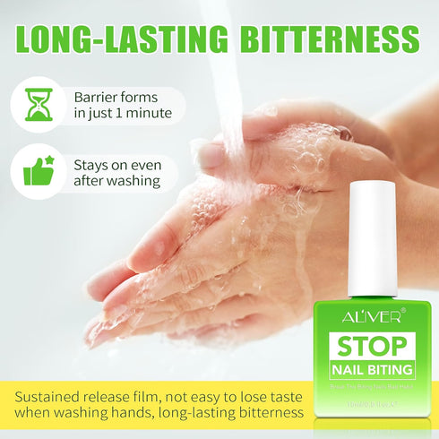 NIFEISHI Nails-0.5 floz Nail Biting Treatment for Kids, Thumb Sucking Deterrent, Nail Biting Prevention for Kids, Safe