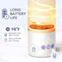 5 MOMFANN Portable Bottle Warmer for Travel, Dual Heating Modes Baby Milk Warmer On The Go for Breastmilk, Water