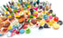 Nuanmu 20pc Miniature Food Drink Bottles Pretend Play Kitchen Game Party Toys (Random Foods)