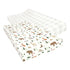 Hudson Baby Unisex Cotton Changing Pad Cover, Forest Animals, One Size