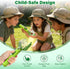 6X Bug Catcher for Kids, Insect Trap Kit with Magnifier Glass - STEM Educational Exploration Tool for Indoor