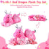 Syhood 18 Inch Dragon Plush with Babies, Large Mommy Dragon Stuffed Animal with 4 Small Plushies