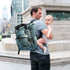 SUABO Backpack Baby Diaper Bag Ball in The Net Pictogram Large Bag Waterproof Travel Diaper Bags for Moms and Dads