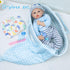 13 17-22 Inches PEDOLLTREE Reborn Baby Dolls Clothes Boy Blue Dog Outfit Accessories Pcs for Reborn Doll Newborn Boy
