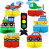 Transportation Birthday Decoration Honeycomb Centerpieces for School Bus, Car, Train, Plane, Ship, Helicopter Table
