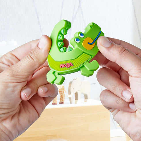 HABA Crocodile Silicone Teething and Grasping Baby Toy