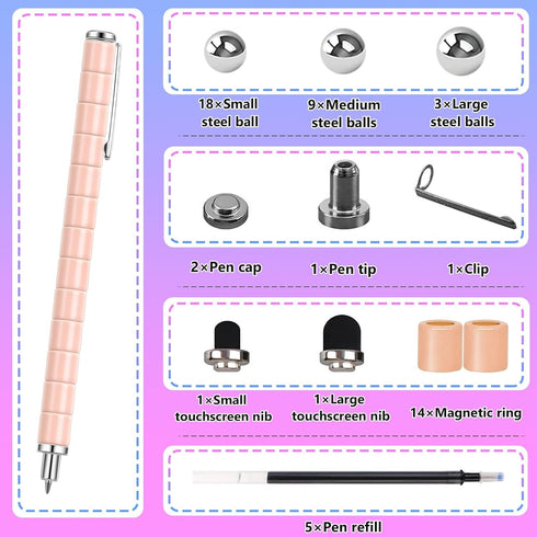 2026 Fidget Pen For Anxiety & Stress Relief: Graduation Gifts, Cool Birthday Gift For Men, Teens, Adults Transformable