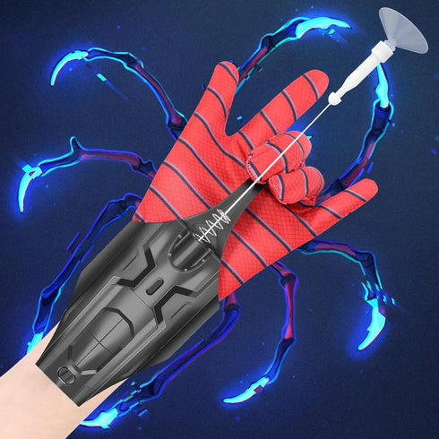 Spider Web Shooter Toy V2 - Web Launcher String Shooters 2.0 Upgrade, Cool Gadgets for Superhero Role-Play