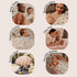 4-Pack (35" 40") GLLQUEN BABY Muslin Swaddle Blankets Breathable Receiving Blankets x Soft Baby Blankets for Girls