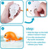 Dwi Dowellin Bath Toy for Toddlers, Floating Mold Free Swimming Toys and Stacking Cups