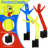 Poen 3 Pcs Mini Inflatable Tube Man Wacky Waving Inflatable Tube Guy Desktop Mini Air Dancer Toys for Kids Birthday