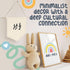 ARI MES Korean First Birthday Hanging Canvas Banner - Durable Dohl Decoration for Boy or Girl