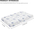 Winpema 28"x52" Yachts Seagoing Vessel Fitted Crib Sheet Nautical Style Baby Crib Sheet Fit Standard Crib and Toddler
